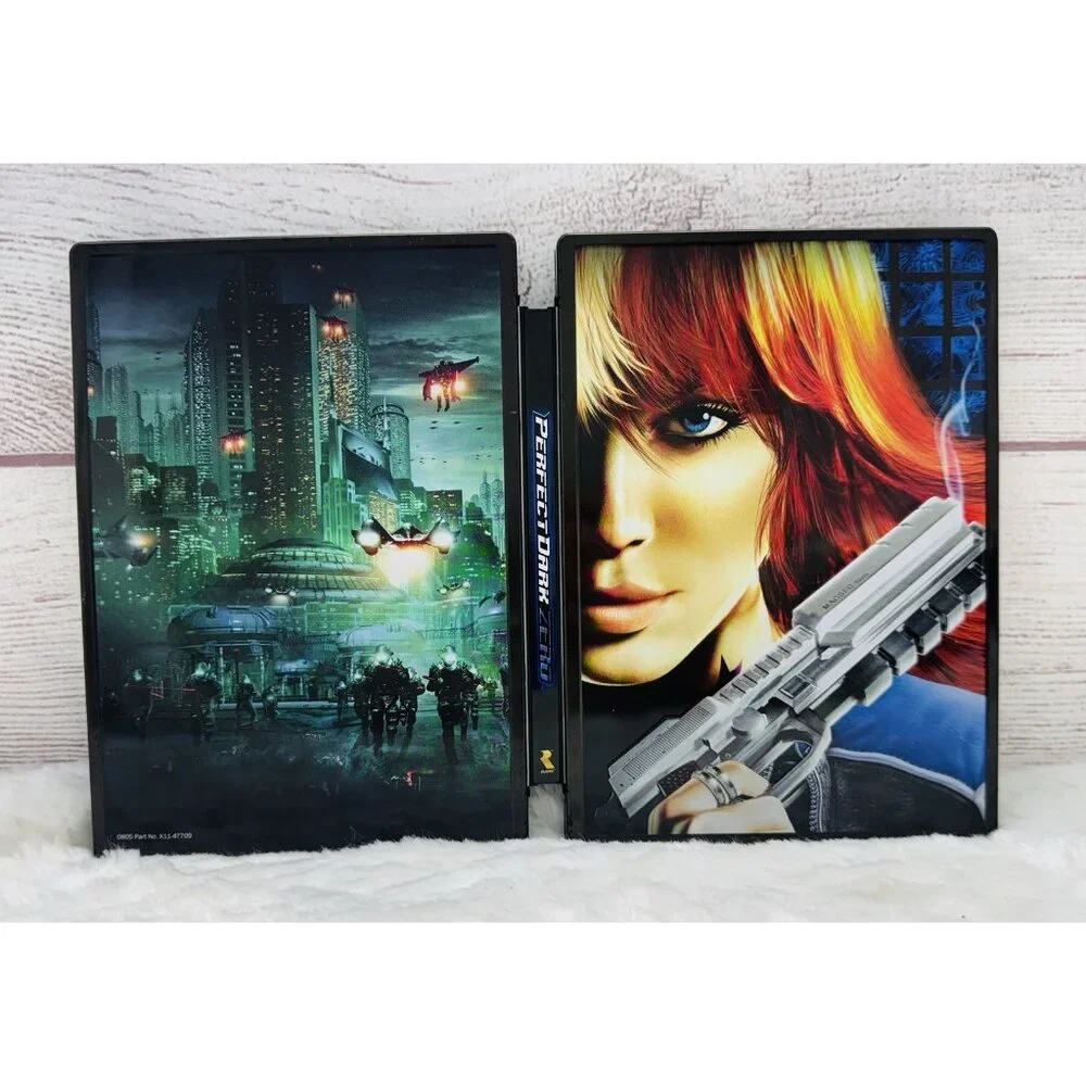 Perfect Dark Zero (Xbox 360, 2005) Limited Collector's Edition Steelbook USED